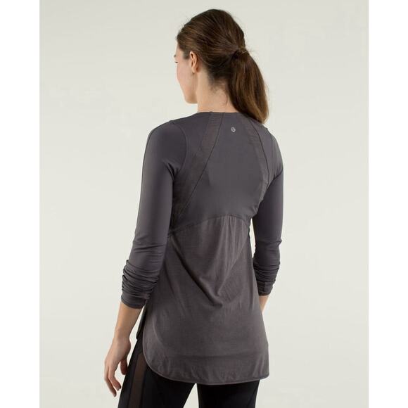 Lululemon Small ? Women Ride Inside Long Sleeve T-shirt W3B05S FLAW ER15 - Picture 7 of 11